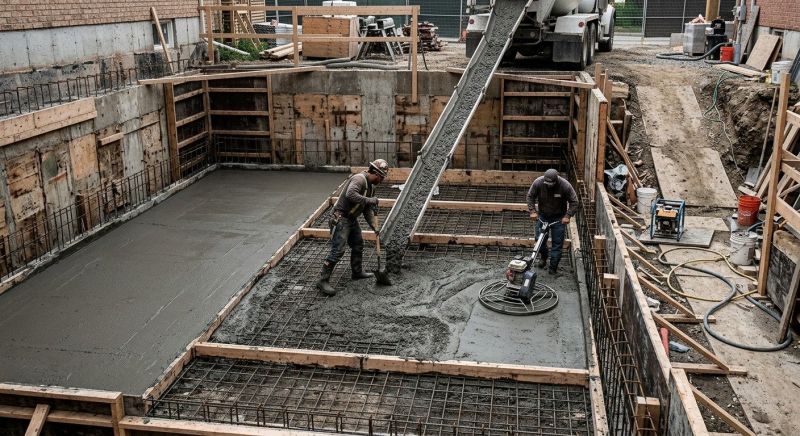 Basement Concrete Installation in Pinellas County, FL