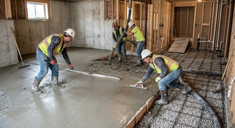 Basement Concrete Installation in Pinellas County, FL