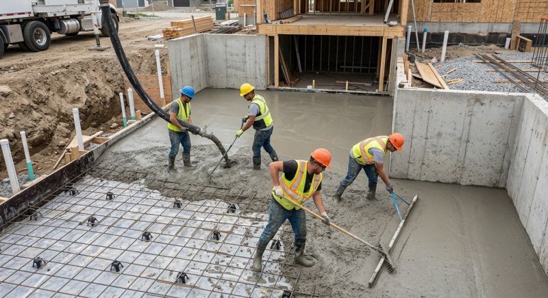 Basement Concrete Installation in Palm Harbor, FL