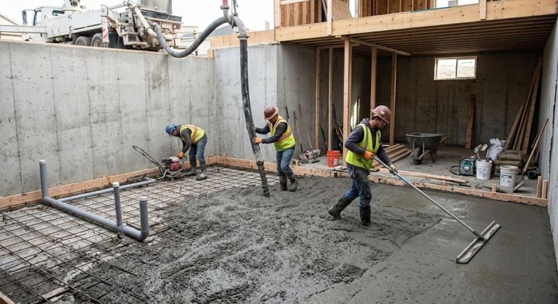 Basement Concrete Installation in Seminole, FL