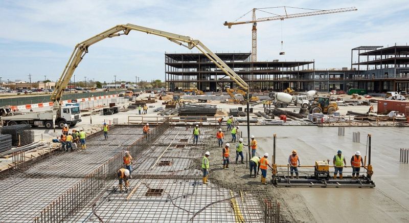 Commercial Slab Construction in Port Richey, FL