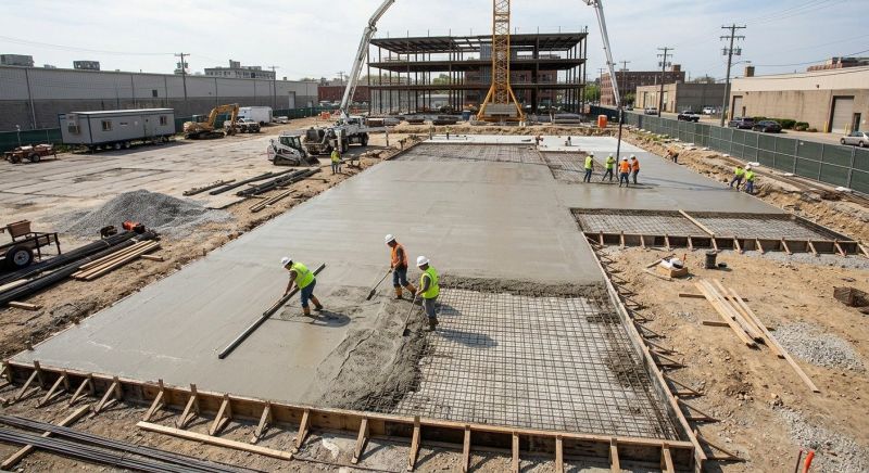 Commercial Slab Installation in Land O Lakes, FL