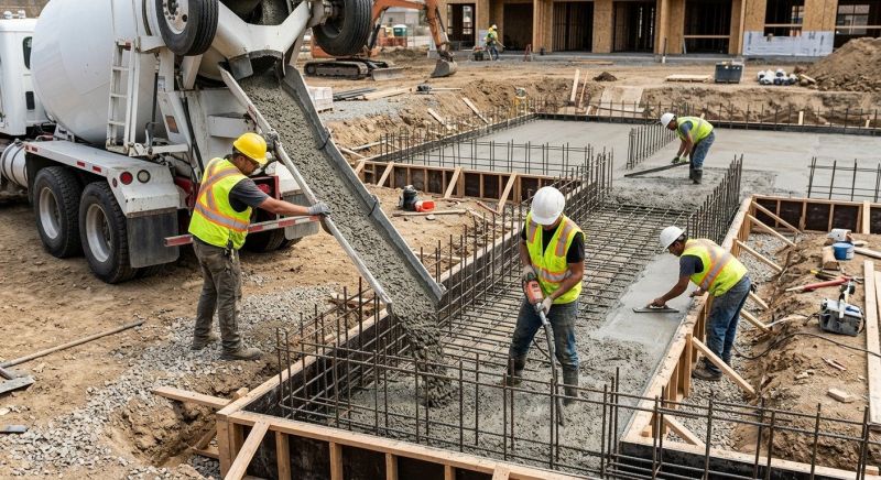 Foundation Wall Pouring in Lutz, FL