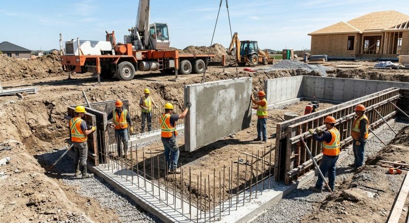 Foundation Wall Pouring in New Port Richey, FL