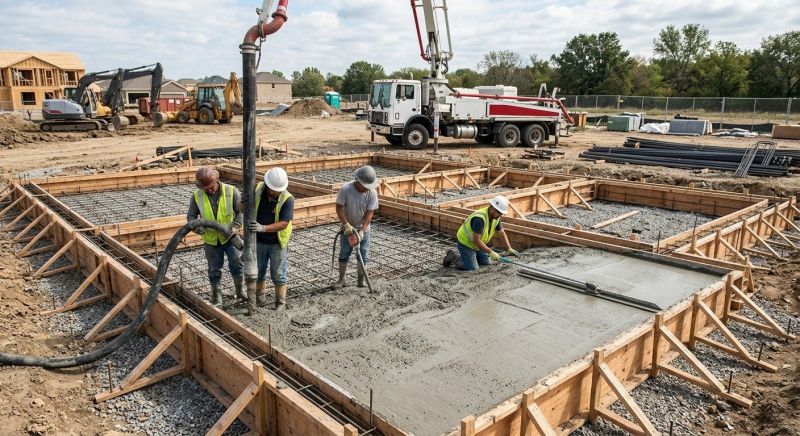 Foundation Wall Pouring in Pasco County, FL