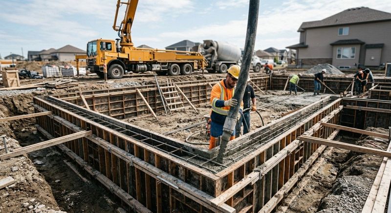 Foundation Wall Pouring in Tampa, FL